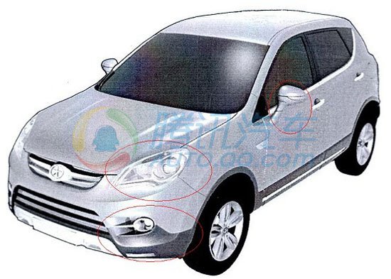 江淮BSUV實車模型曝光
